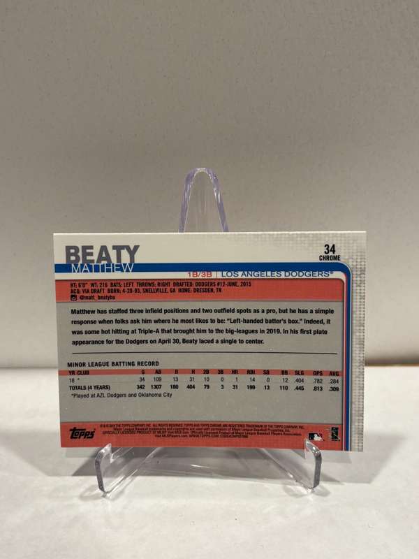 Card back