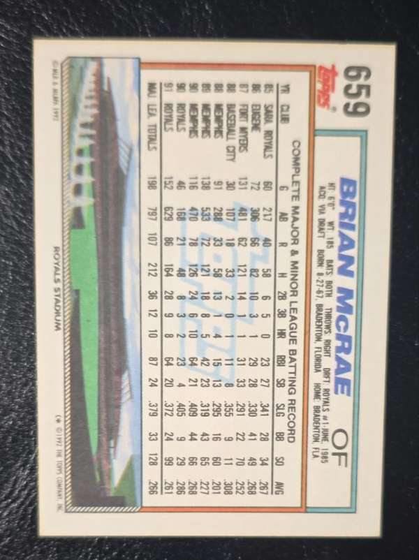 Card back