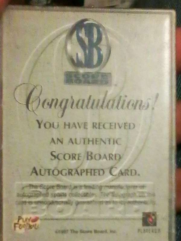 Card back