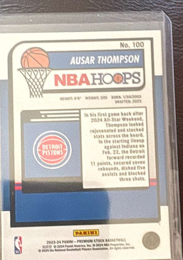 Card back