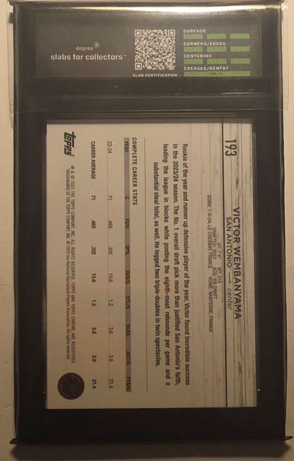 Card back