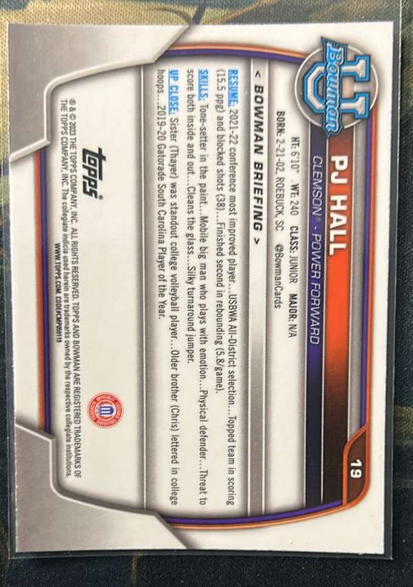 Card back