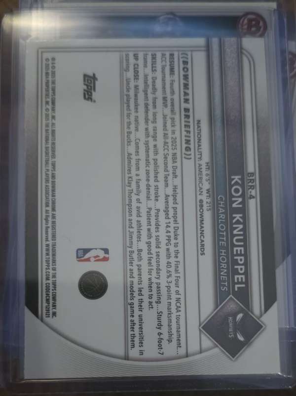 Card back