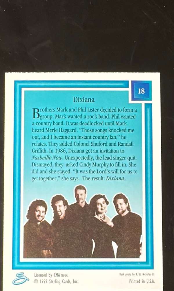 Card back