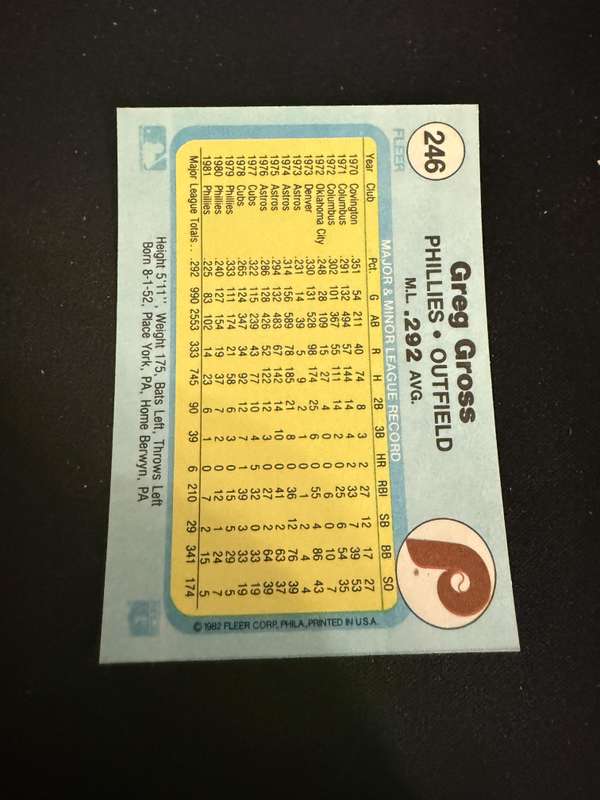 Card back