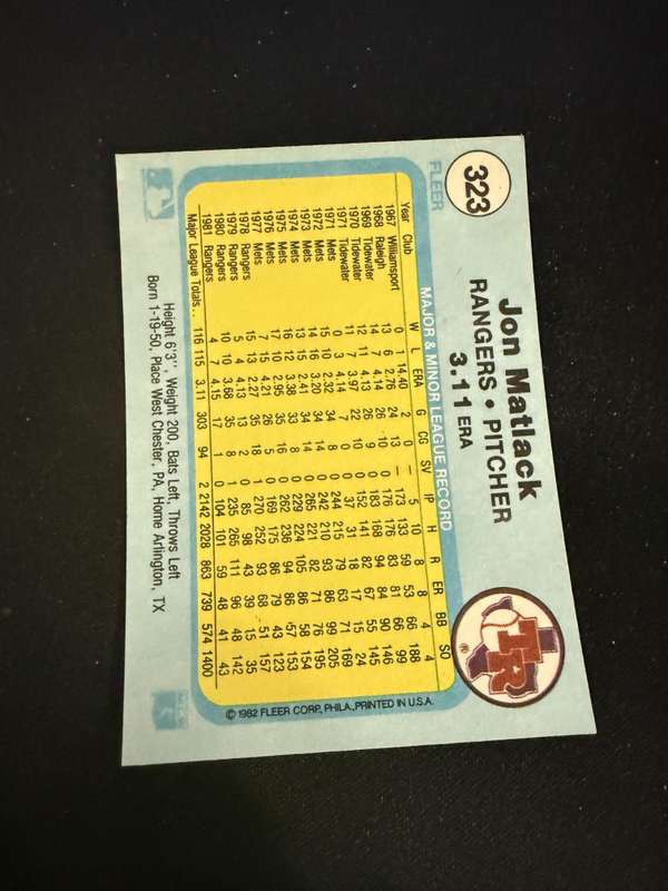 Card back
