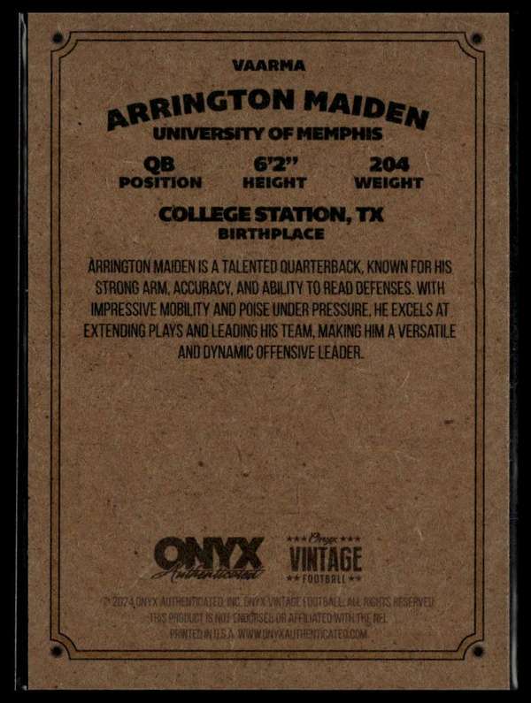Card back