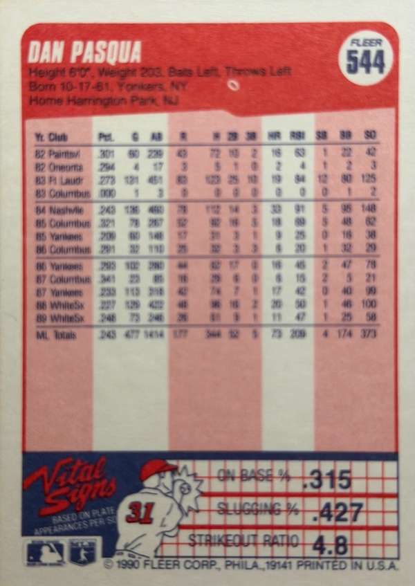 Card back