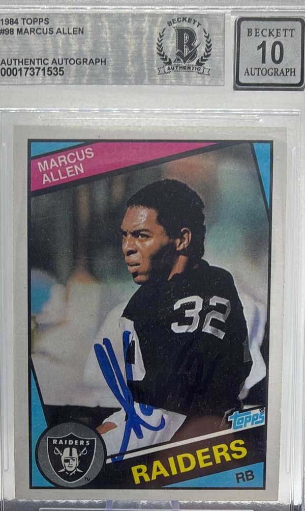 #98b Marcus Allen
