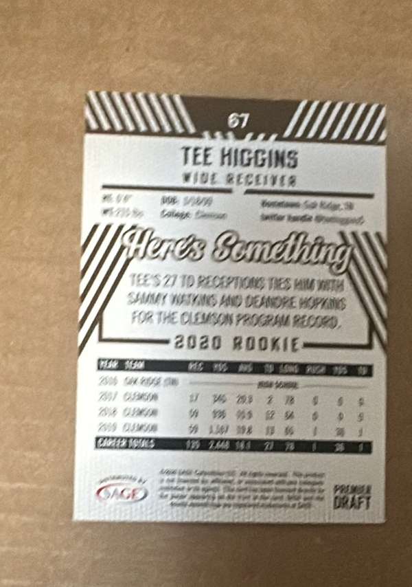 Card back