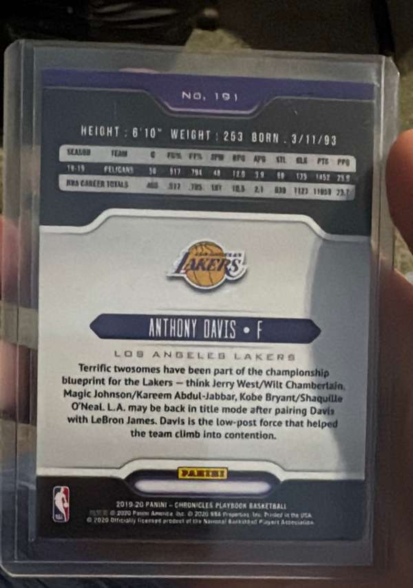 Card back