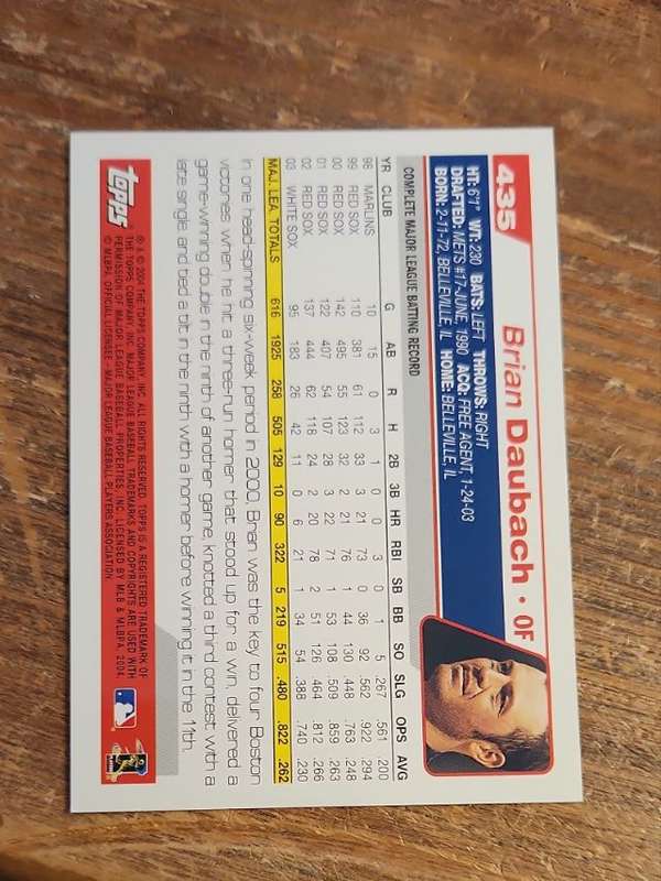 Card back