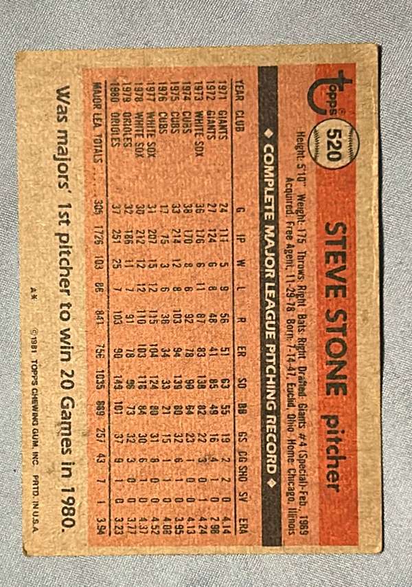 Card back