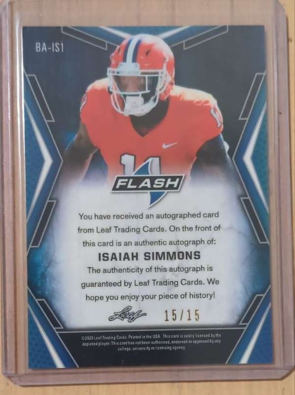 Card back