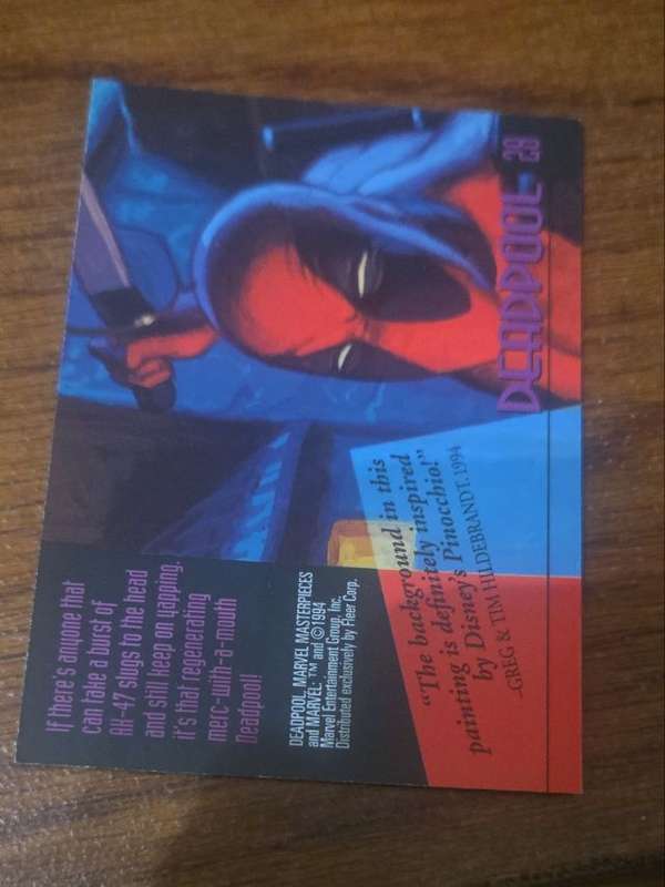 Card back
