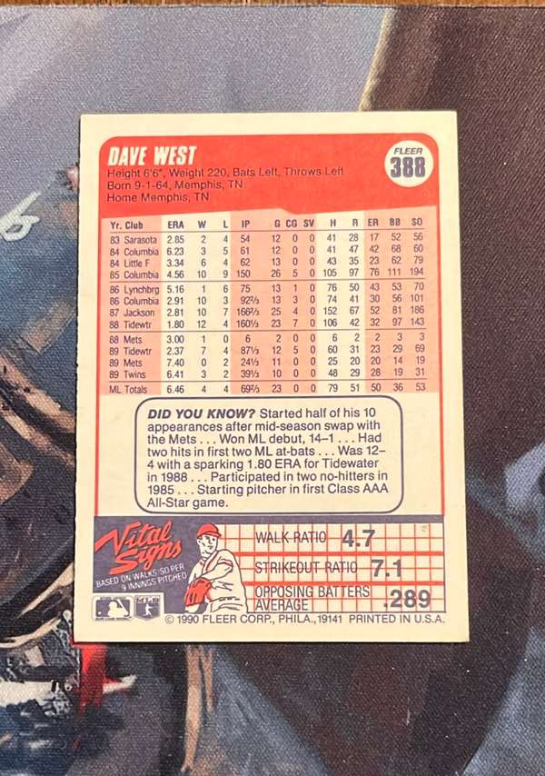 Card back
