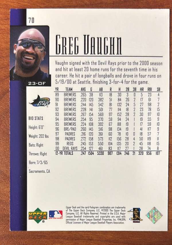 Card back