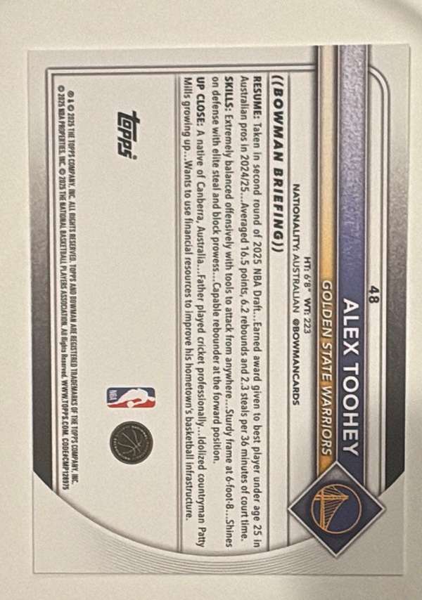 Card back