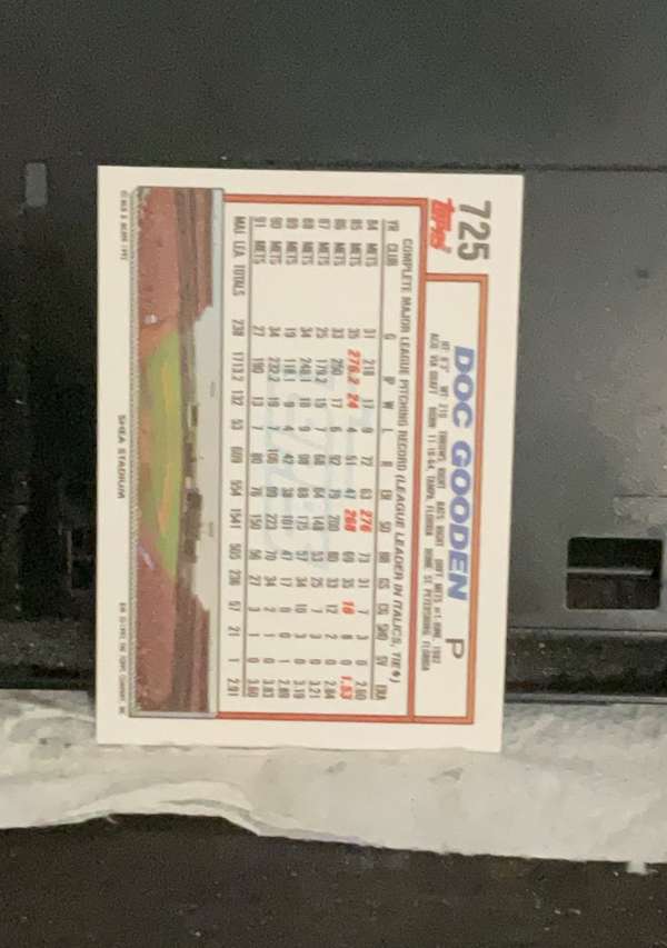 Card back
