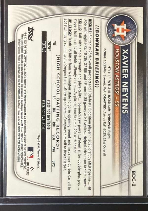 Card back