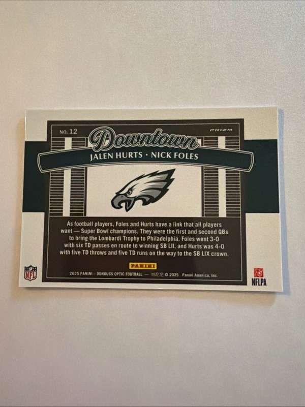Card back