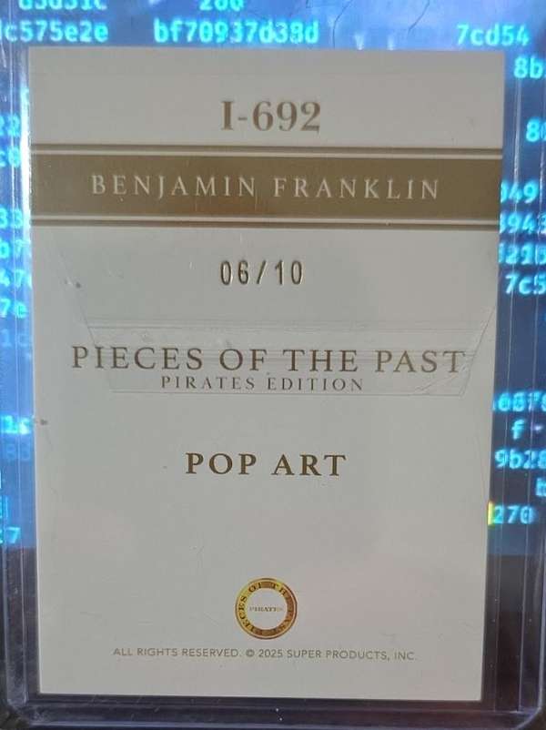 Card back