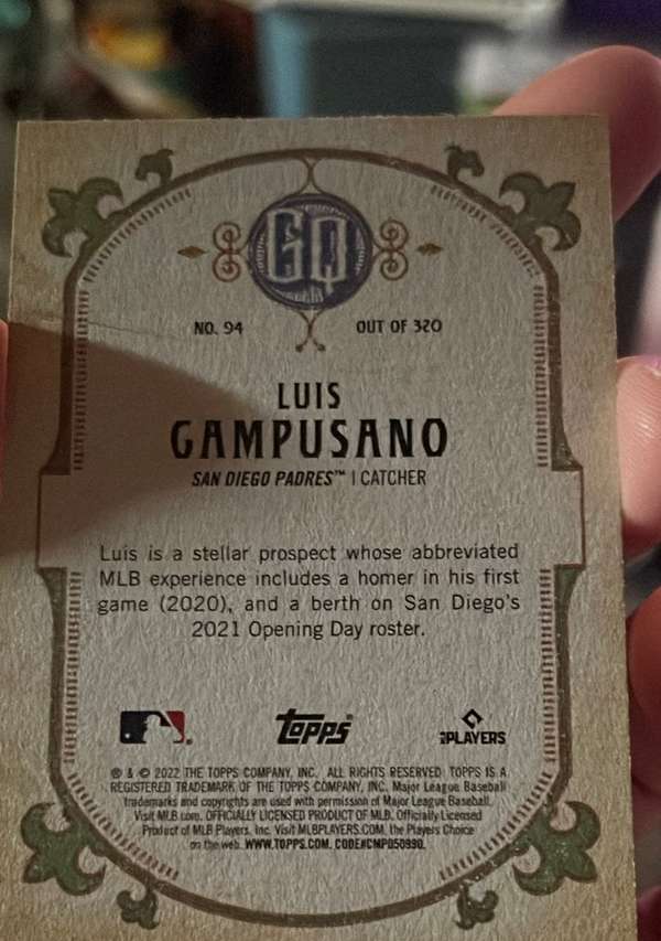 Card back