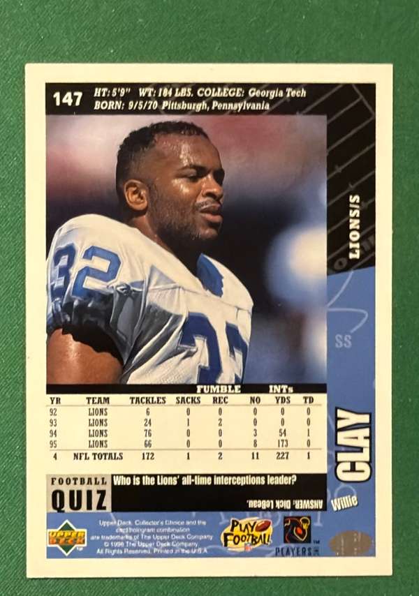Card back