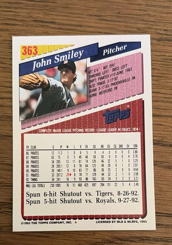 Card back
