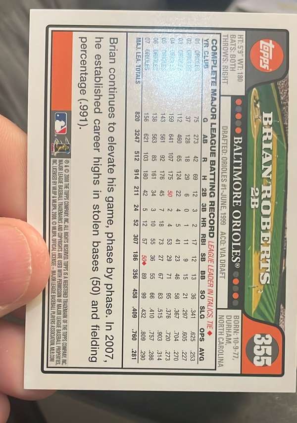 Card back