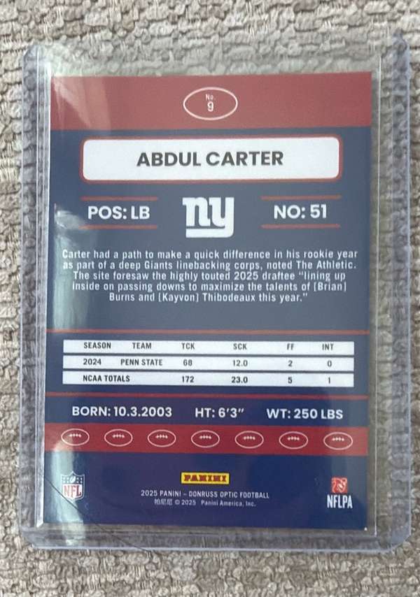 Card back