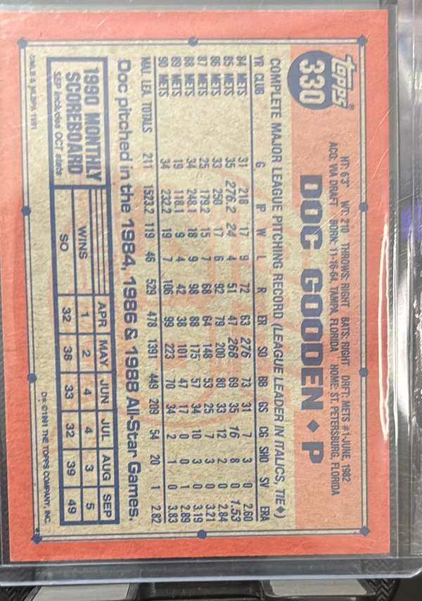 Card back