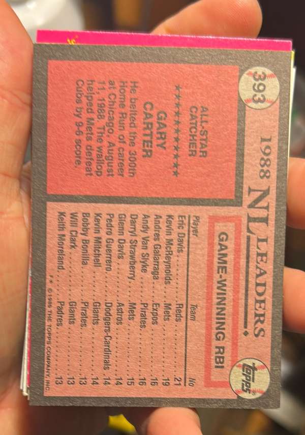 Card back