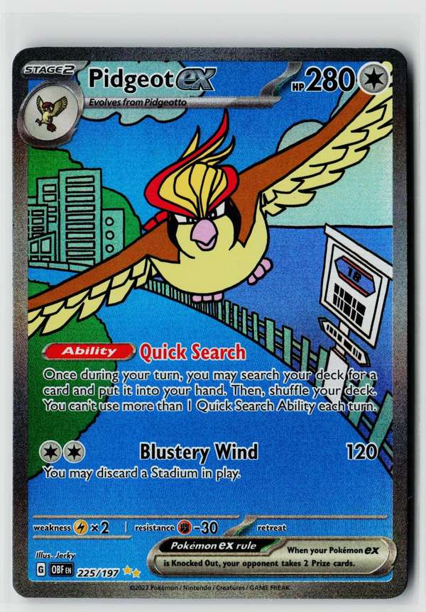 #225/197 Pidgeot ex