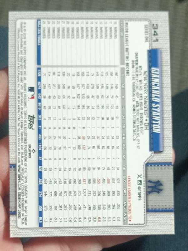Card back