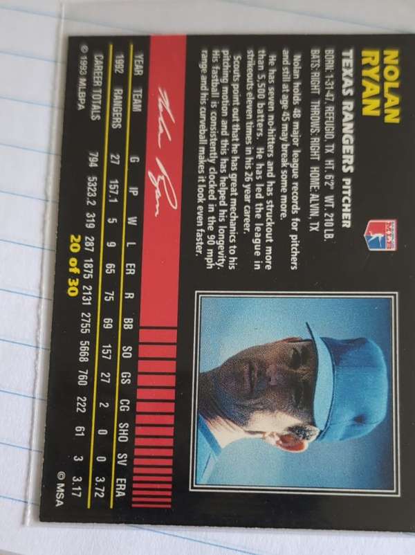 Card back
