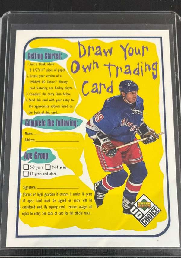 Draw Your Own Trading Card