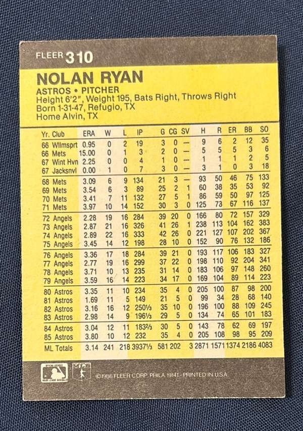 Card back