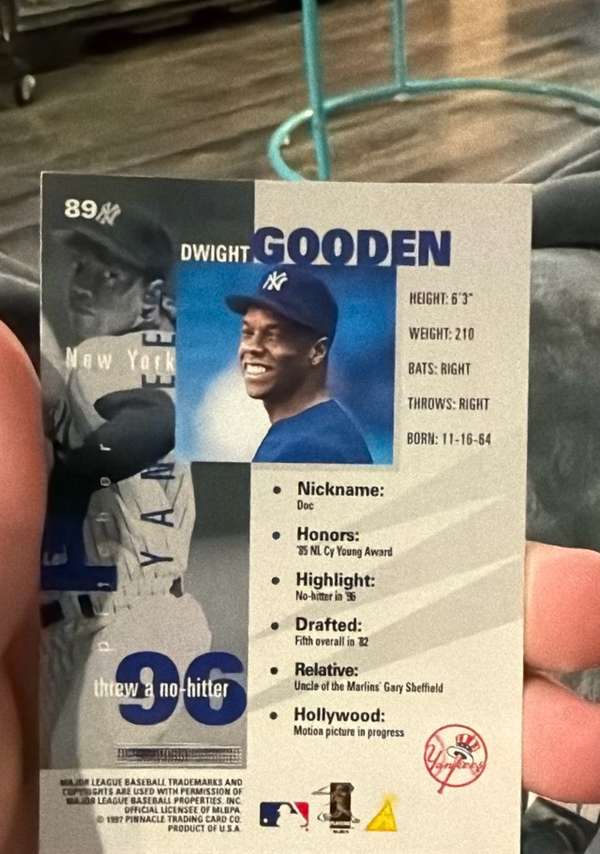 Card back