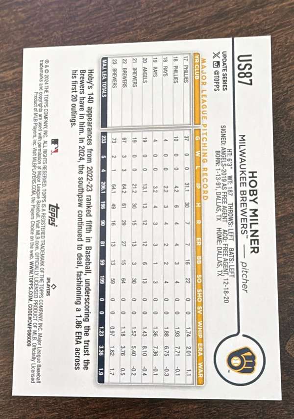 Card back