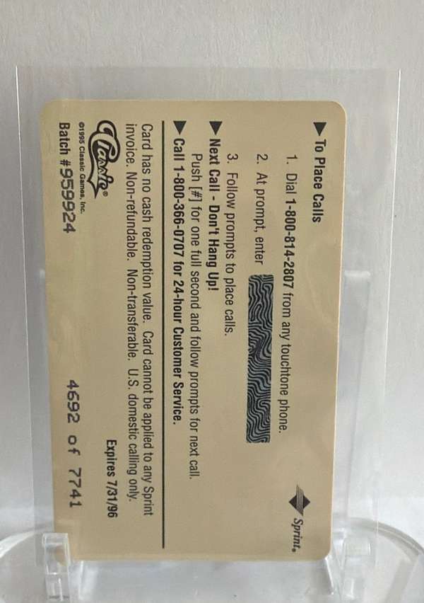 Card back