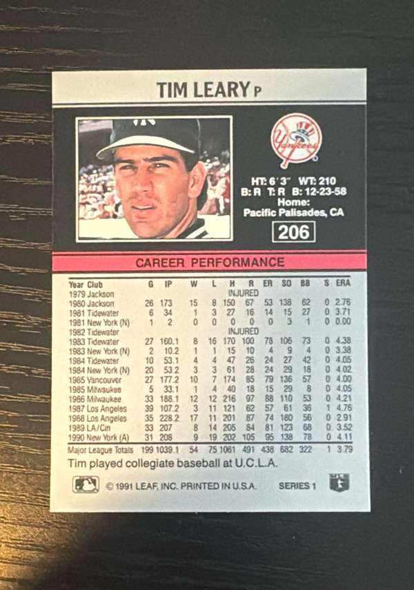 Card back