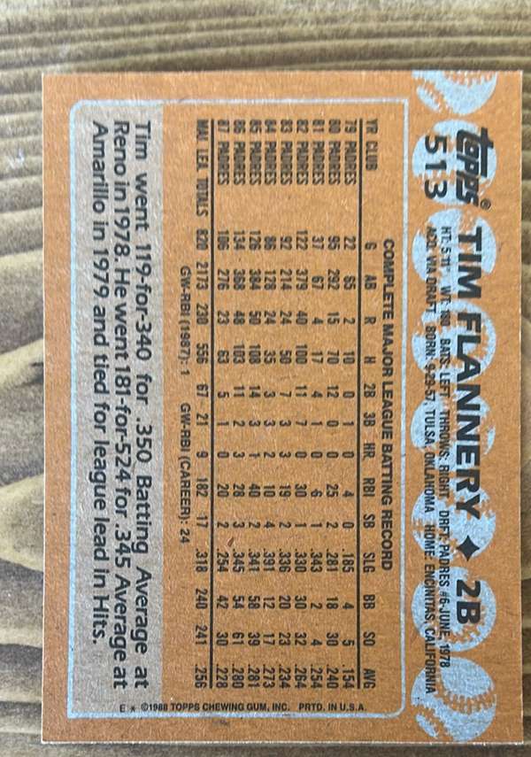 Card back