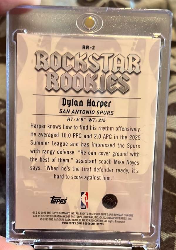 Card back
