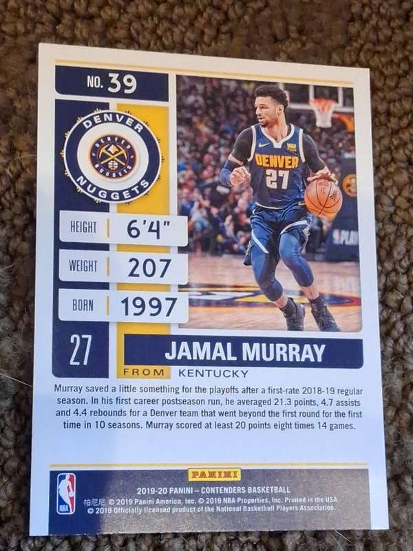 Card back