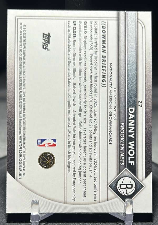 Card back