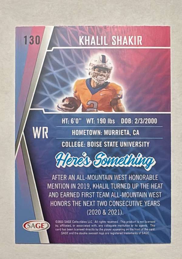 Card back