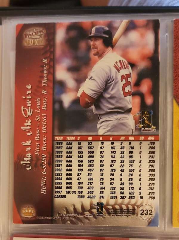 Card back