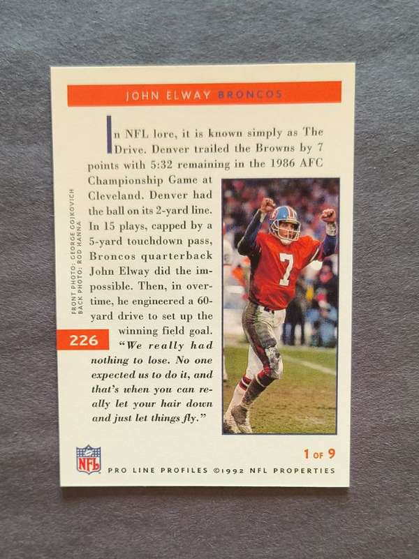 Card back