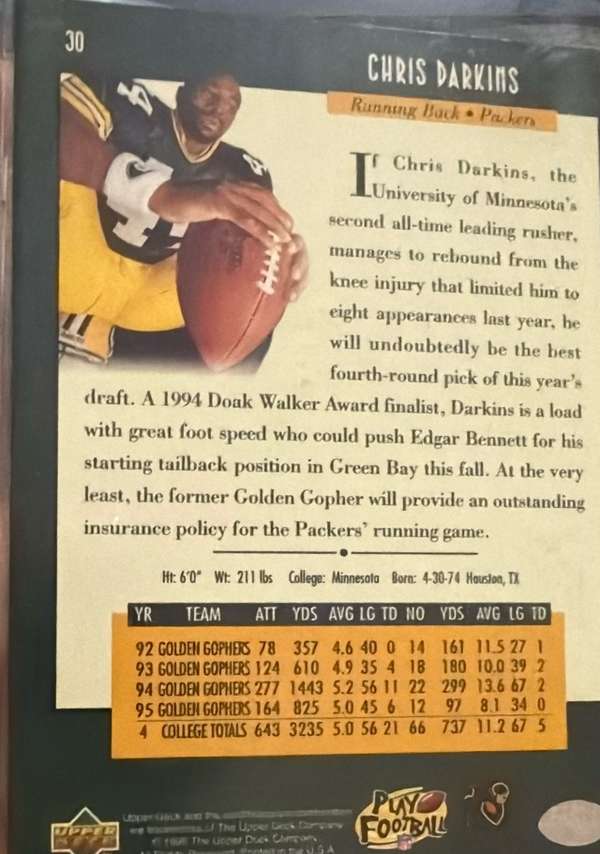 Card back